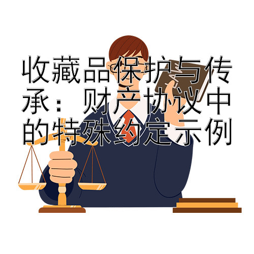 收藏品保护与传承：财产协议中的特殊约定示例