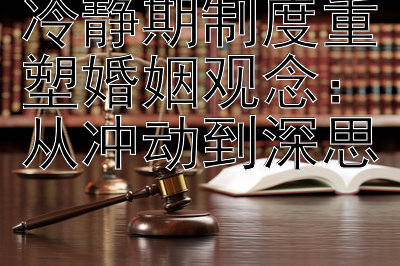 冷静期制度重塑婚姻观念：从冲动到深思