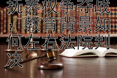 高学历父母的抚养权争夺战：教育背景如何左右法院判决