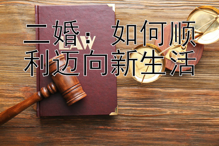 二婚：如何顺利迈向新生活