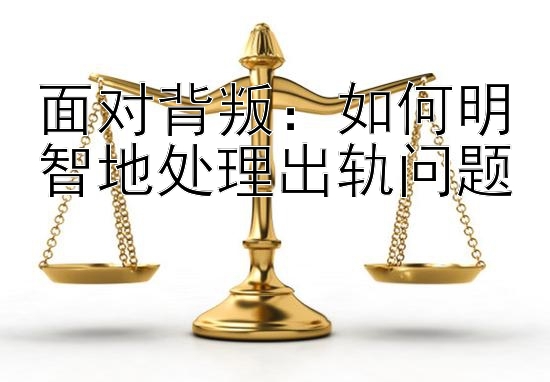 面对背叛：如何明智地处理出轨问题