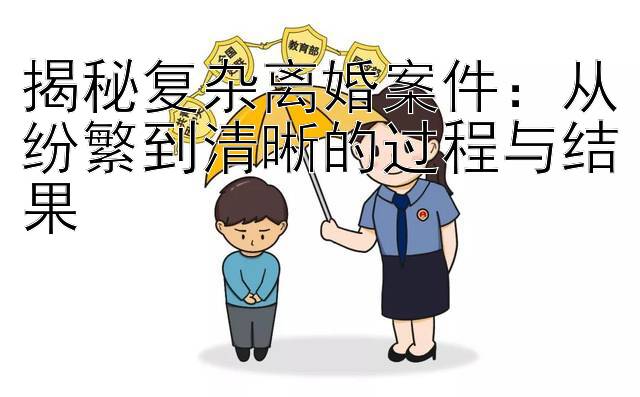 揭秘复杂离婚案件：从纷繁到清晰的过程与结果