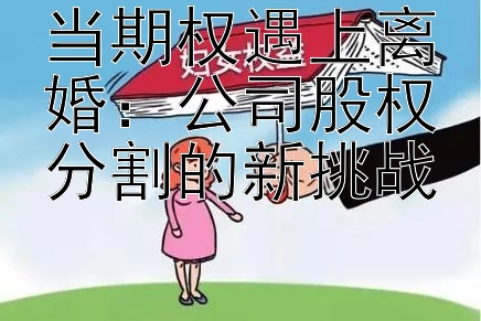 当期权遇上离婚：公司股权分割的新挑战