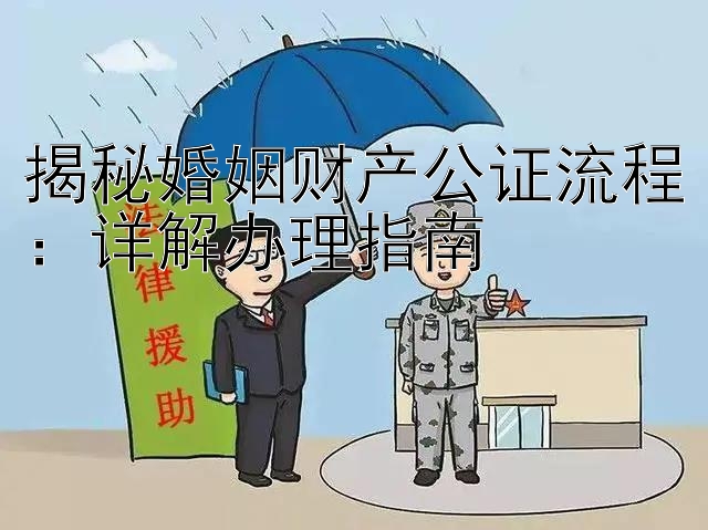 揭秘婚姻财产公证流程：详解办理指南