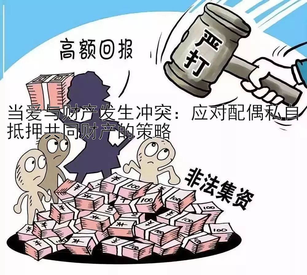 当爱与财产发生冲突：应对配偶私自抵押共同财产的策略