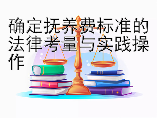 确定抚养费标准的法律考量与实践操作