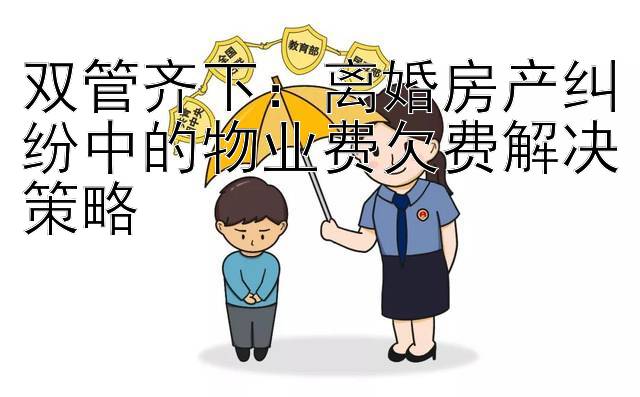 双管齐下：离婚房产纠纷中的物业费欠费解决策略