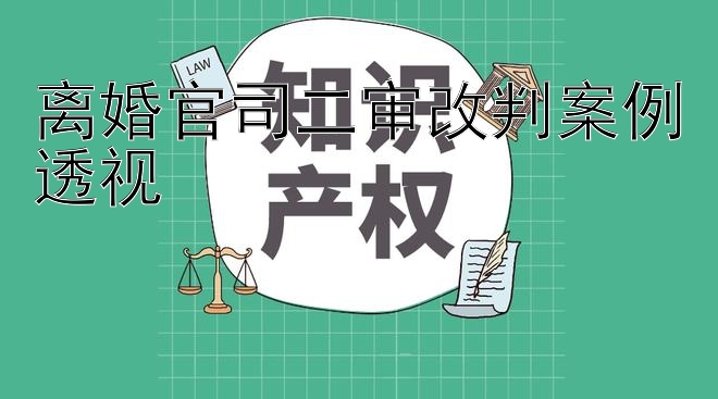 离婚官司二审改判案例透视