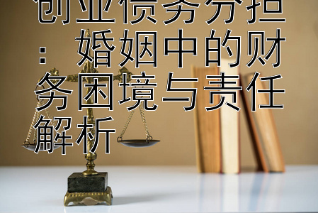 创业债务分担：婚姻中的财务困境与责任解析