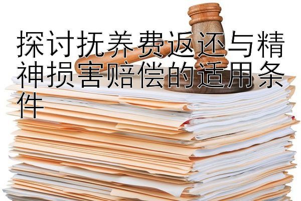 探讨抚养费返还与精神损害赔偿的适用条件