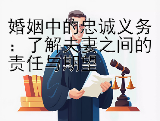 婚姻中的忠诚义务：了解夫妻之间的责任与期望