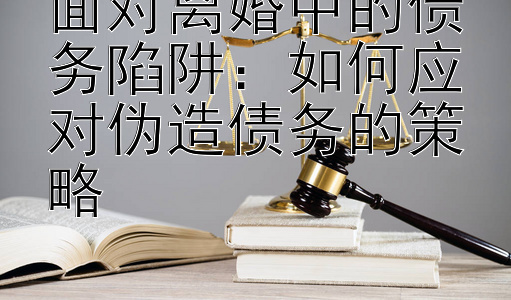 面对离婚中的债务陷阱：如何应对伪造债务的策略