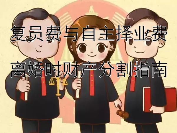 复员费与自主择业费  
离婚时财产分割指南